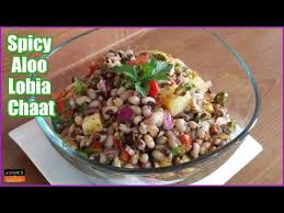 Spicy Aloo Lobia Chaat Recipe Howto Make Lobia Vegetarian Salad Recipe By Cookingwithasifa 176 Youtube Chaat Recipe Vegetarian Salad Recipes Chaat