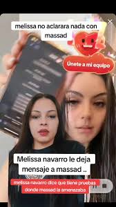 Melissa Navarro y Massad: Mensaje Directo y Amenazas