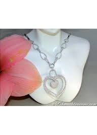 Complimentary diamond necklace with purchase over $1,000. Noble Diamond Heart Necklace 4 88 Ct Schmucktraeume Com