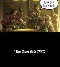 The Gang Gets Their Own D D Meme Iasip