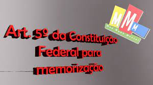 O conceito de constituição material transcende o conceito de constituição formal, ela é ao mesmo tempo, menor que a formal e mais que esta = nem todas as normas do título do trabalho comentários sobre o artigo 5º da constituição federal curitiba 20 de setembro de 2010. Art 5Âº Da Constituicao Federal Em Mapas Mentais Youtube