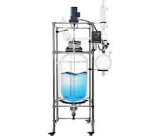 Laboratory Glass Reactor Pilot Glass Reaction Vessel For ...