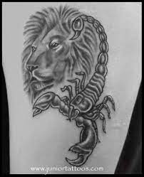 Lion And Scorpion Fusion Tattoo Scorpio Tattoo Tattoos Scorpion Tattoo