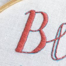 How To Embroider Letters Free Template Create Craft Blog Embroidery Craft Hand Embroidery Patterns Embroidery Patterns Free