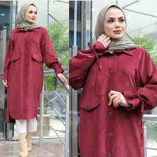 Suplier gamis jilbab tunik dan atasan murah bandung hub wa 085854348009 untuk free ongkir bisa lewat shopee klik dress sewing patterns sewing dresses fashion. Zaleta Tunik Terbaru Trend 2021 Shopee Indonesia