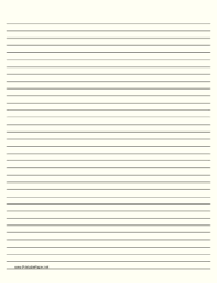 lined paper