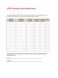 Free lockout tagout procedure template word. Loto Forms Fill Online Printable Fillable Blank Pdffiller