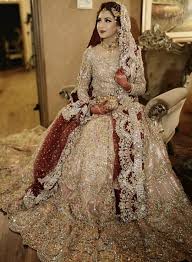 Reception Valima Bridal Sharara Lahenga Beautiful Attractive Bridal Wedding Outfit Asian Bridal Dresses Pakistani Bridal Dresses Bridal Dress Design