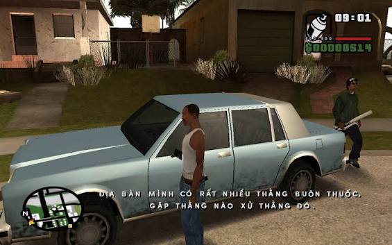 Grand Theft Auto: San Andreas Việt Hóa 3