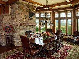20 Unique Western Dining Rooms Home Design Lover Western Dining Room Dining Design Western Interior Design