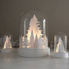 Winter Woodland Light Up Dome Woodland Lights Winter Woodland Tea Lights