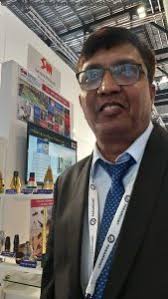 Brig. Anand Mehra (Retd.) Sr. VP Defence Svarn Group speaking with ADU at  Dsei2023