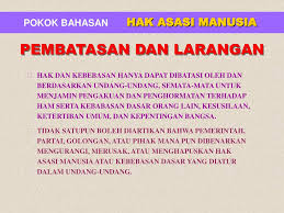 Mulai dari pengertian, macam macam hak asasi manusia, contoh, pelanggaran, cara penegakan lengkap. Pokok Bahasan 2 Hak Asasi Manusia Ppt Download