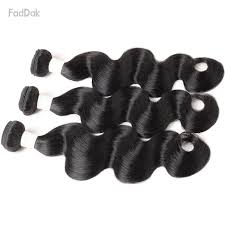 Wholesale and retail real human hair extensions for you forever beauty! Body Wave Hair Weave Bundles 3 Hair Bundles Black Cheap Remy Human Hair Extensions Faddak Com