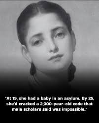 woman cracks 2,000-year-old code