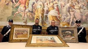 Italian police recover paintings by Cézanne, Renoir and Matisse after heist