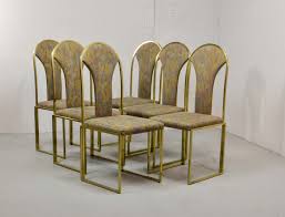 Filmy 4k i hd dostępne natychmiast na dowolne nle. Set Of Six Luxurious Brass Dining Chairs By Belgo Chrome 1970s Hpvintage Com
