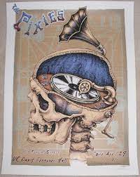 2004 The Pixies Uc Davis Silver Edition Concert Poster By Emek Concert Posters Album Cover Art Art Album