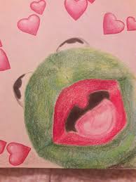 Many characters use these in cuphead. Kermit The Frog Drawing Cute With Hearts Novocom Top