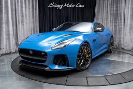 Konfigurieren sie ihr wunschauto & sichern sie sich jetzt den besten preis mit carwow. Used 2017 Jaguar F Type Svr Coupe Rare Example Carbon Ceramics Carbon Fiber For Sale Special Pricing Chicago Motor Cars Stock 17498