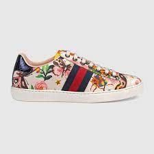Gucci Gucci Garden Exclusive Ace Sneaker Sneakers Fashion Womens Sneakers Butterfly Shoes