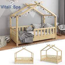 Son design élégant et raffiné se mariera avec. Lit Pour Enfant Vitalispa Lit Cabane Design 70 X 140 Barriere Enfants Bois Cabane Lit Cabane Naturel Cdiscount Pret A Porter