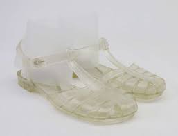 Details About Juju Womens Uk Size 6 Clear Jelly Shoes Sandals