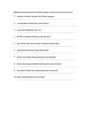 Antara yang berikut yang manakah sumber primer? Tatabahasa Online Worksheet For Peralihan Tingkatan 1 You Can Do The Exercises Online Or Download The Worksheet As Pdf Worksheets Malay Language Workbook