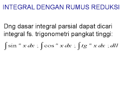 View integral parsial.pdf from civil engg 0311175003 at sepuluh nopember institute of technology. Ppt Integral Dengan Rumus Reduksi Hassan Assaqaf Academia Edu