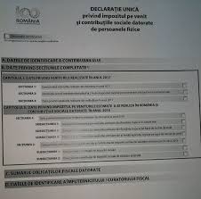 Data pana la care se depun declaratia unica si formularul pentru 2%, amanata oficial. DeclaraÅ£ia UnicÄƒ Poate Fi DepusÄƒ Online News Ro