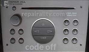 Vauxhall cdc2 radio code, unlock codes for the 7 607 775 322 / 90 569 379, get radio code. Cdr 2005 Siemens Vdo Code Off Eeprom 24c16 Repairalltv