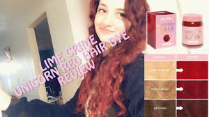 40 lime grove, london w12 8ea nearest tube: Lime Crime Unicorn Hair Dye Review For Light Brown Hair Valentine Youtube