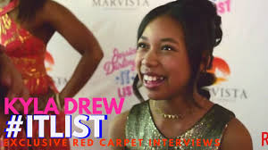 A magical story of what really can happen when you are brave enough to follow your dreams. Kyla Drew Interviewed At The Premiere Of Jessica Darling S It List Itlist Kyla Drew Celebrity Interview Interview
