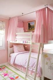 Bunk beds are a natural choice for limited space, cozy sleepovers and just generally for kids sharing a bedroom. Pin By Nest On Bunk Bed Ideas Kids Bedroom Designs Girls Bunk Beds Girl Room