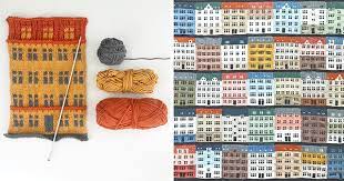 Maybe you would like to learn more about one of these? Artist Knits Giant Blanket Inspired By The Colorful Architecture Of Copenhagen Demilked