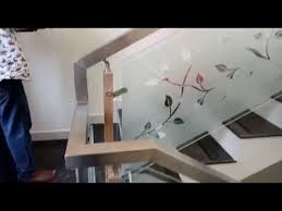 We can set up just about any glass work with our range of designs and models. Stainless Steel Staircase Handrail Work Ernakulam Kerala Youtube