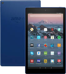 Best Buy Amazon Fire Hd 10 10 1 Tablet 64gb 7th Generation 2017 Release Marine Blue B01nbikaxu Amazon Fire Tablet Fire Hd 10 Amazon Kindle Fire