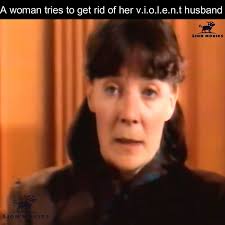 The woman ran away from her husband after years of suffering