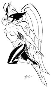  hawkgirl & zatanna coloring pack contains: Liana K Hawk Girl Coloring Pages