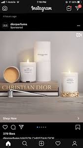 Pin By Wasana H On Candles Dior Shop Instagram 4 Candles