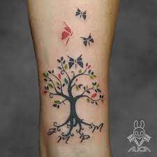 Arbre tatouage signification symbolique particulière de la vie. Tatouage Arbre De Vie Significations