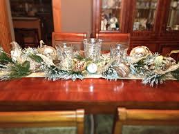 Elegant Champagne Colored Christmas Table Decor Christmas Table Decorations Diy Holiday Decor Christmas Table