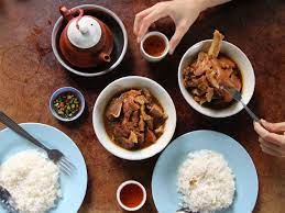 It consist of meat and bones paired up with a broth simmered with herbs. Guide To Bak Kut Teh
