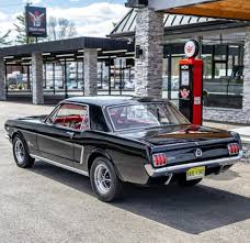 Image result for Raven Black 1965 Mustang