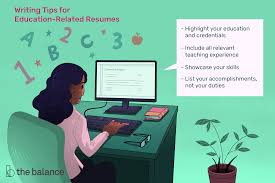 Look for important words in the job listing, like qualifications, skills, etc., and include them in your resume to demonstrate that you are a good fit for the job. Teacher Resume Examples And Writing Tips