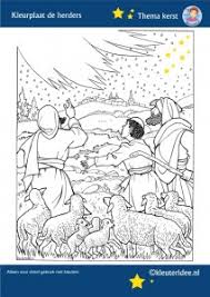Kleurplaten van het kerstverhaal, de geboorte van jesus in de stal in betlehem. Kleurplaat De Herders In Het Veld Thema Kerst Voor Kleuters Kleuteridee Free Printable Kerst Kerstkleurplaten Bijbelknutselwerk