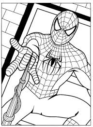 Spiderman Printable Coloring Pages Spiderman Coloring Coloring Pages For Teenagers Free Coloring Pages
