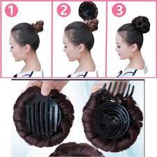 Au $6.25 to au $6.42. Blancho Bedding Fake Hair Bun With Hair Clip Easy To Wear Dark Brown