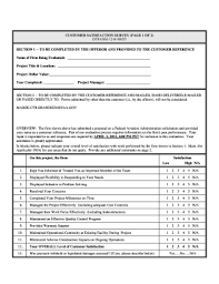 If you need to survey a small group of customers, the tool can do the job perfectly. 18 Printable Customer Satisfaction Survey Form Templates Fillable Samples In Pdf Word To Download Pdffiller