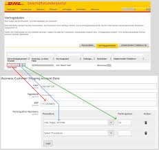 Ich würde gerne etwas privat versenden und der person auch einen retoureschein beilegen. How Are The Customer Number Ekp And Participation Numbers Teilnahmenummer Configured Post Dhl Shipping Fur Magento